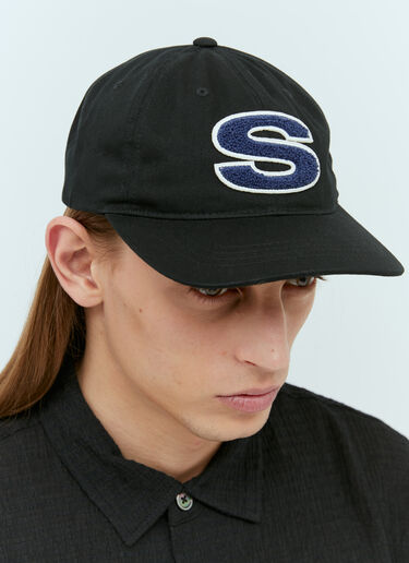 Chenille S Low Pro Baseball Cap Stüssy Chenille S Low Pro Baseball Cap Black sts0152065