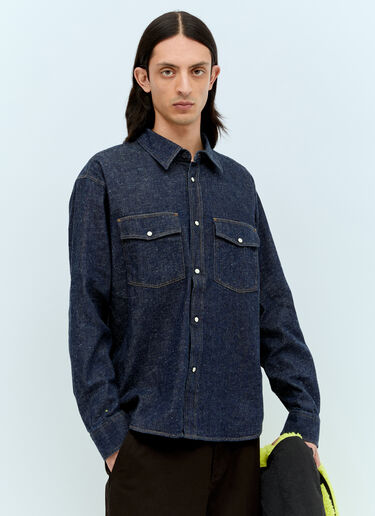 Stüssy 웨스턴 데님 셔츠  블루 sts0156015