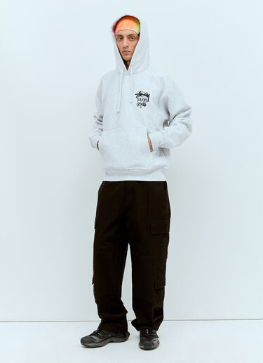 Stüssy Tough Gear Hooded Sweatshirt Grey sts0156034