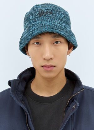 Stüssy Marl Knit Bucket Hat Blue sts0158019