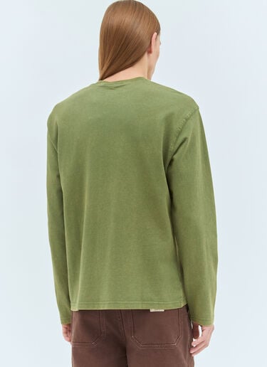2Tone Cotton Mesh T-Shirt Stüssy 2Tone Cotton Mesh T-Shirt Green sts0159006