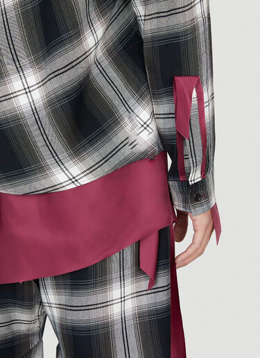 Open Collar Shirt Sulvam Open Collar Shirt Black sul0152006
