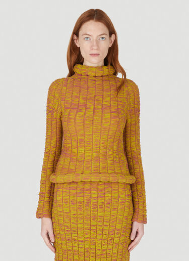 Rolled Sweater Sunnei Rolled Sweater Orange sun0246005