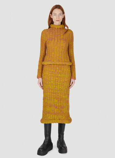 Rolled Sweater Sunnei Rolled Sweater Orange sun0246005