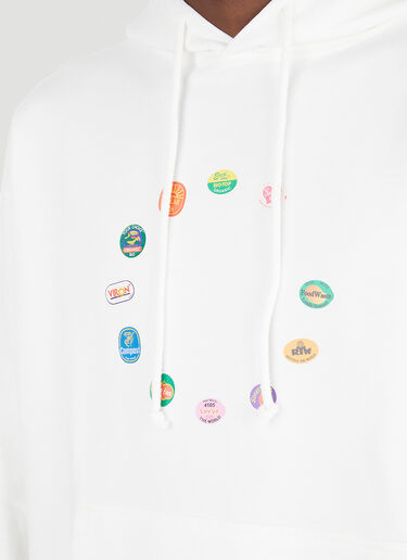 Souvenir x Viron 후드 스웻셔츠 화이트 svn0146001