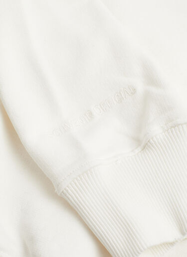 Souvenir x Viron 크루넥 스웻셔츠 화이트 svn0146003