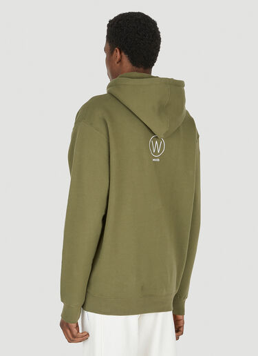 Circles Hooded Sweatshirt Saintwoods Circles Hooded Sweatshirt Green swo0146026
