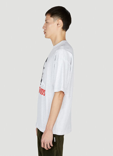Logo Print T-Shirt Saintwoods Logo Print T-Shirt White swo0151018