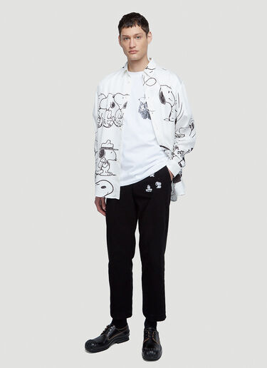 Soulland x Peanuts Snoopy Flower T-Shirt White sxp0147002