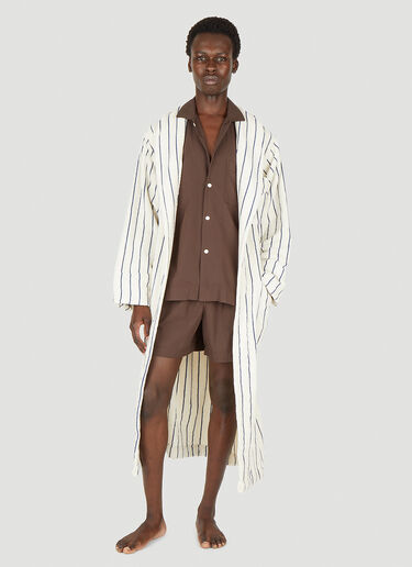 Classic Sleep Shirt Tekla Classic Sleep Shirt Brown tek0349026