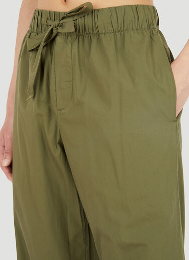 Drawstring Pyjama Pants Tekla Drawstring Pyjama Pants Green tek0350017