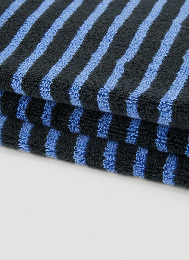 Sailor Stripes Bath Sheet Tekla Sailor Stripes Bath Sheet Blue tek0351008