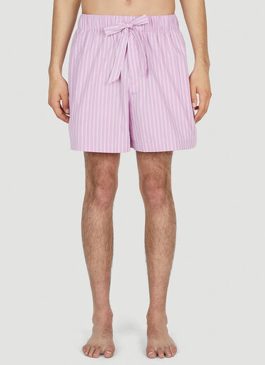 Skagen Stripes Shorts Tekla Skagen Stripes Shorts Pink tek0352006