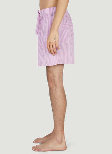 Skagen Stripes Shorts Tekla Skagen Stripes Shorts Pink tek0352006