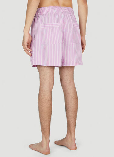 Skagen Stripes Shorts Tekla Skagen Stripes Shorts Pink tek0352006