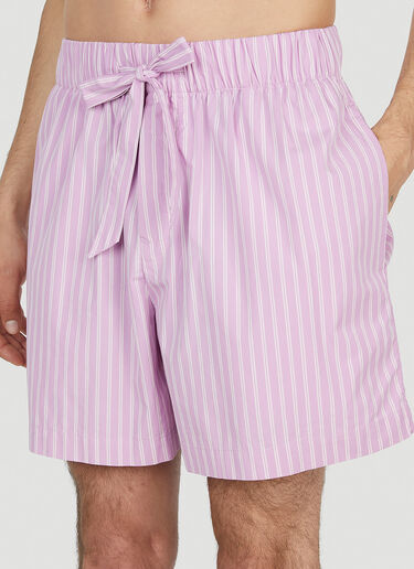 Skagen Stripes Shorts Tekla Skagen Stripes Shorts Pink tek0352006