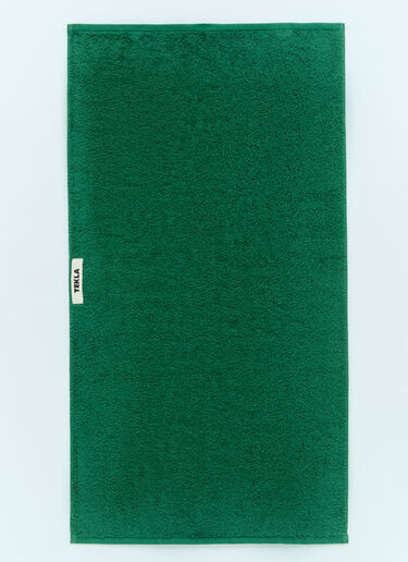 Terrycloth Hand Towel Tekla Terrycloth Hand Towel Green tek0355014