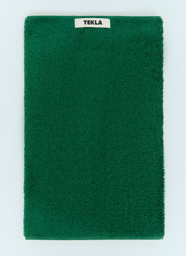 Terrycloth Hand Towel Tekla Terrycloth Hand Towel Green tek0355014