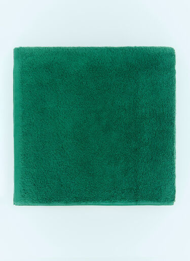 Logo Patch Bath Towel Tekla Logo Patch Bath Towel Green tek0355015