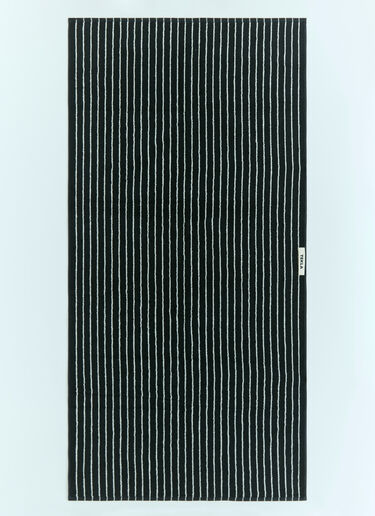 Stripes Bath Towel Tekla Stripes Bath Towel Black tek0355018