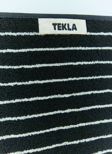 Stripes Bath Towel Tekla Stripes Bath Towel Black tek0355018