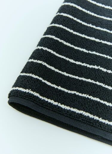 Stripes Bath Mat Tekla Stripes Bath Mat Black tek0355019