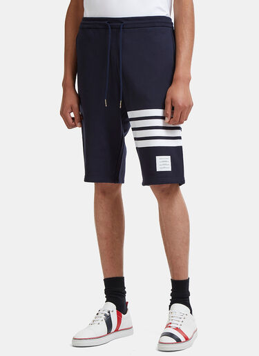 4 Bar Sweat Shorts Thom Browne 4 Bar Sweat Shorts Navy thb0129004