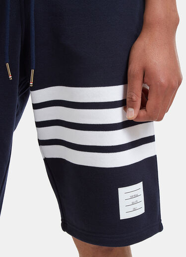 4 Bar Sweat Shorts Thom Browne 4 Bar Sweat Shorts Navy thb0129004