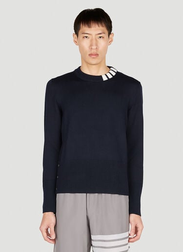 四条杠毛衣 Thom Browne 四条杠毛衣 藏蓝色 thb0151006