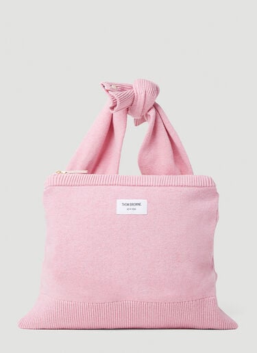 Sweater Shoulder Bag Thom Browne Sweater Shoulder Bag Pink thb0151050