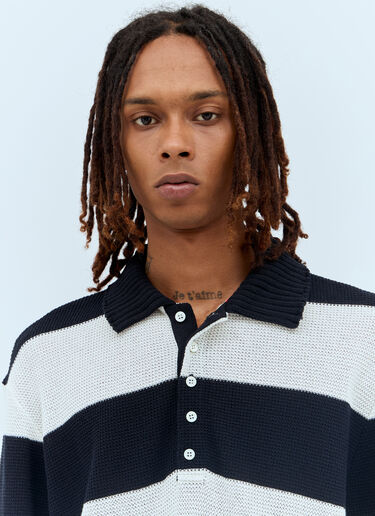 Rugby Polo Shirt Thom Browne Rugby Polo Shirt Navy thb0156001