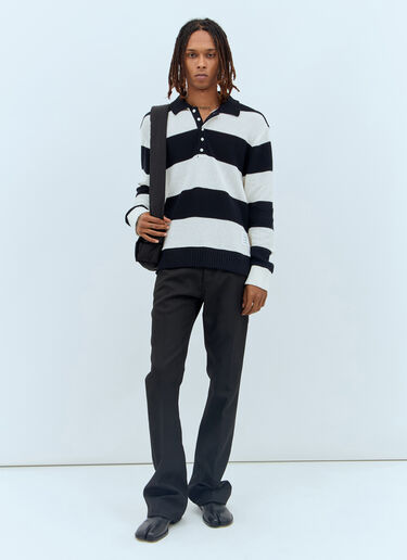 Rugby Polo Shirt Thom Browne Rugby Polo Shirt Navy thb0156001