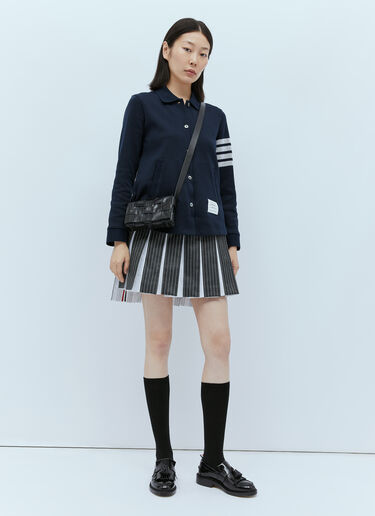Thom Browne 针织四道杠开衫 蓝色 thb0253011