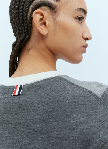 Thom Browne 四杠羊毛衫 灰色 thb0253013