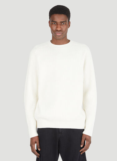 Crewneck Sweater Tom Wood Crewneck Sweater White tmw0146003
