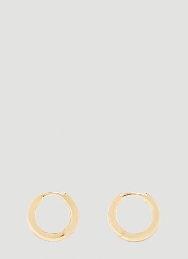 Classic Hoop Earrings Tom Wood Classic Hoop Earrings Gold tmw0240004