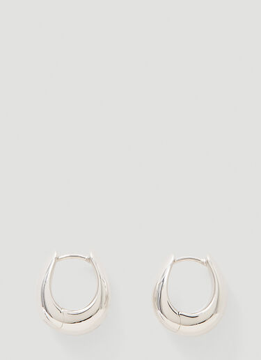 Ice Hoop Small Earrings Tom Wood Ice Hoop Small Earrings Silver tmw0243015