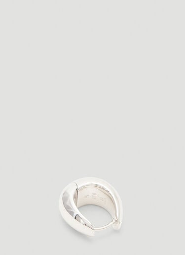 Tom Wood Ice Hoop Small Earrings Silver tmw0243015