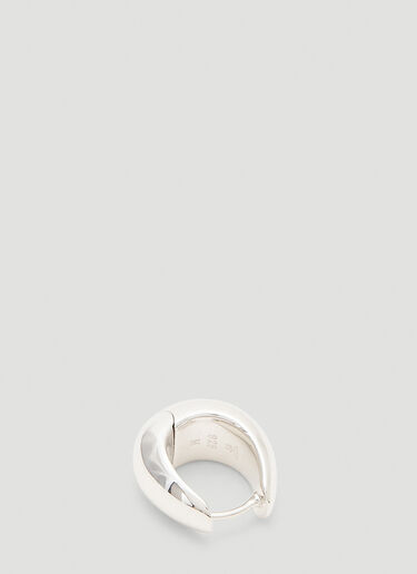 Ice Hoop Small Earrings Tom Wood Ice Hoop Small Earrings Silver tmw0243015