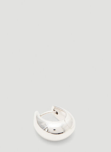 Ice Hoop Small Earrings Tom Wood Ice Hoop Small Earrings Silver tmw0243015