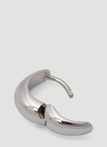 Ice Huggie Earrings Tom Wood Ice Huggie Earrings Silver tmw0249003