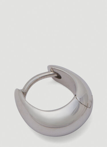 Ice Huggie Earrings Tom Wood Ice Huggie Earrings Silver tmw0249003