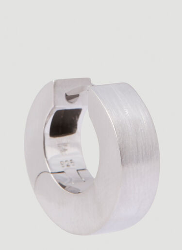 Arch Hoop Satin 小号耳环 Tom Wood Arch Hoop Satin 小号耳环 银色 tmw0251002