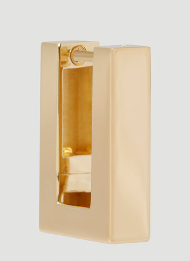 Square Hoop Earrings Tom Wood Square Hoop Earrings Gold tmw0251004