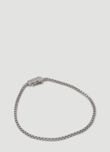 Tom Wood Square Bracelet Silver tmw0349009