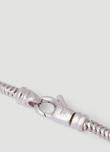Snake Chain Necklace Tom Wood Snake Chain Necklace Silver tmw0351015