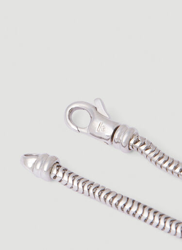 Snake Chain Necklace Tom Wood Snake Chain Necklace Silver tmw0351015