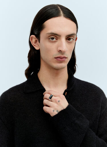 Tom Wood 纹章戒指 银色 tmw0355002