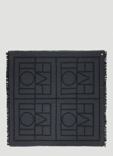 Monogram Scarf TOTEME Monogram Scarf Green tot0251011