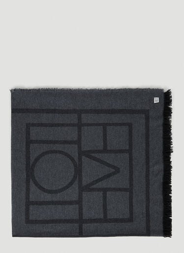 Monogram Scarf TOTEME Monogram Scarf Green tot0251011